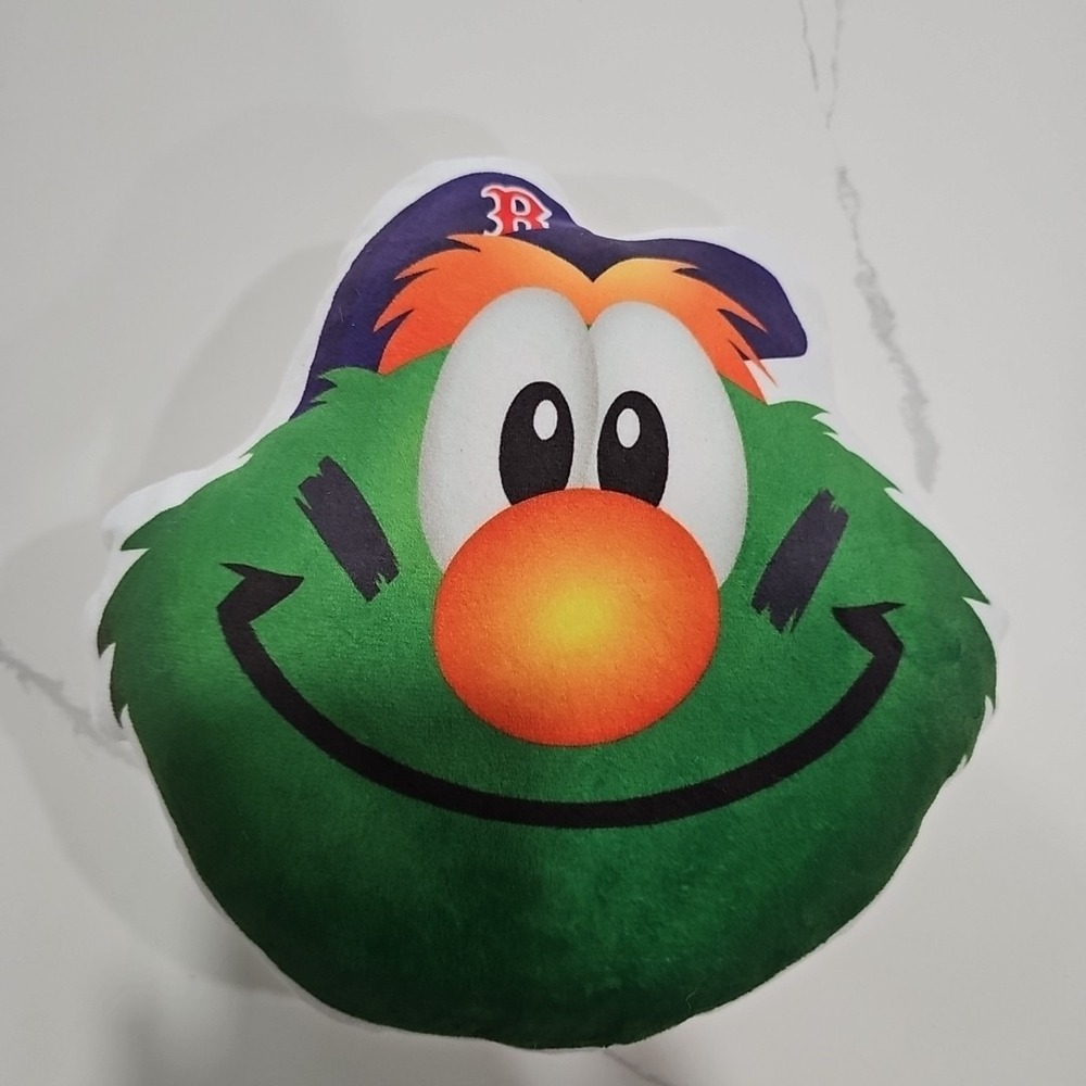 Boston Red Sox Wally The Green Monster Head Plush Giveaway For Kids Only
